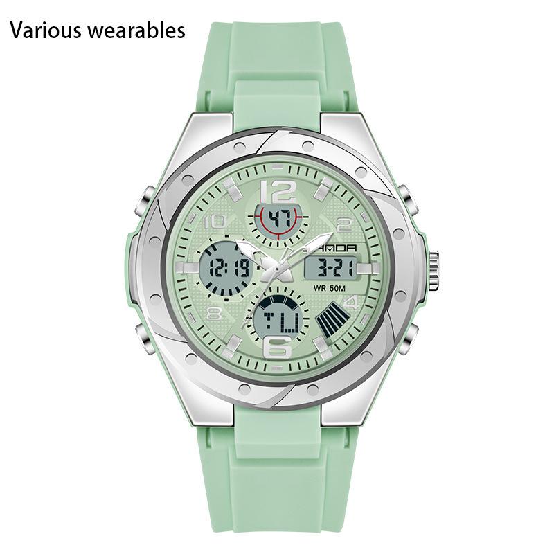 New Harajuku Style Skull Waterproof Men's Electronic Multi-Function Electronic Watch Outdoor Sports Men's Watch