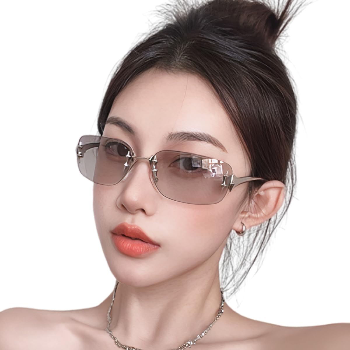

Sunglasses Korean Sunglasses for Women Sunglasses UV Protection Stylish Small Face [88flix] Women s Women s