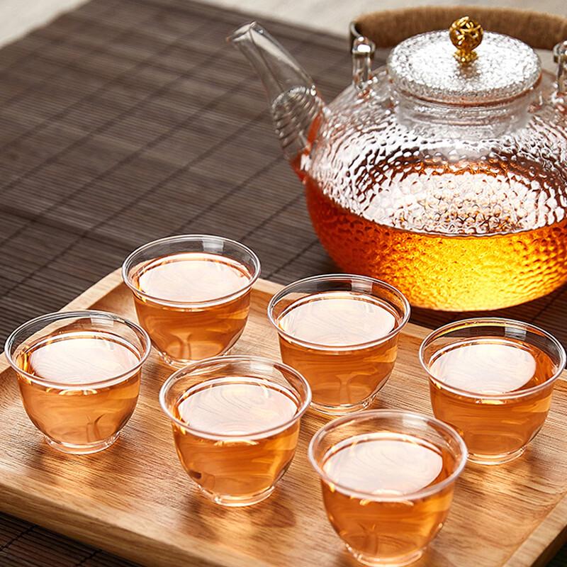 Disposable Heat-Resistant Plastic Cups with Holder