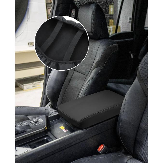 INTGET For 2024 2025 2026 Lexus GX 550 Center Console Cover Leather With Thin Pad Center Arm Rest Cover Middle Console Protector For Lexus GX 550