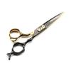 Black And Gold High-End, Freelander Bench Handle, Hair Scissors, Haircut, Flat Scissors, Bangs, Tooth Scissors, Thin Scissors