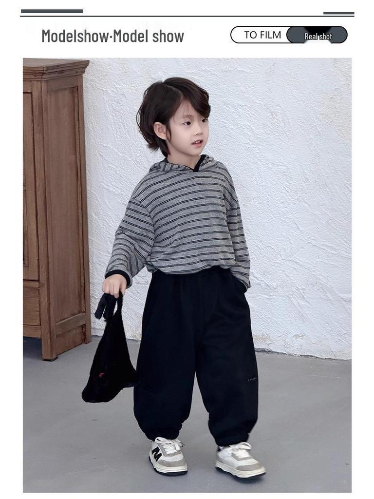 Kids' Spring & Autumn Casual Long Pants - Boys' Fashion Sportswear
