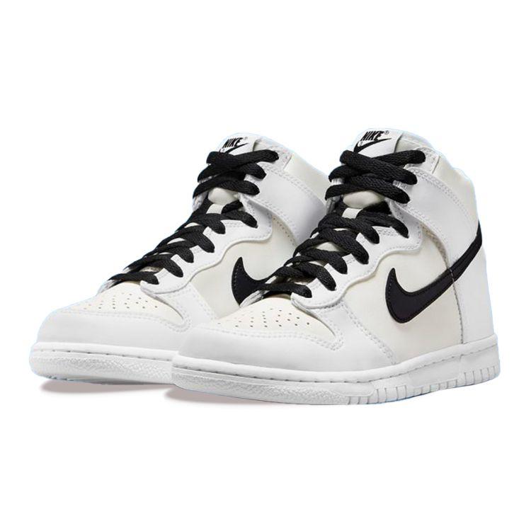 Nike Dunk High GS Reverse Panda Kids Sneakers White Summit-White Black DB2179-108