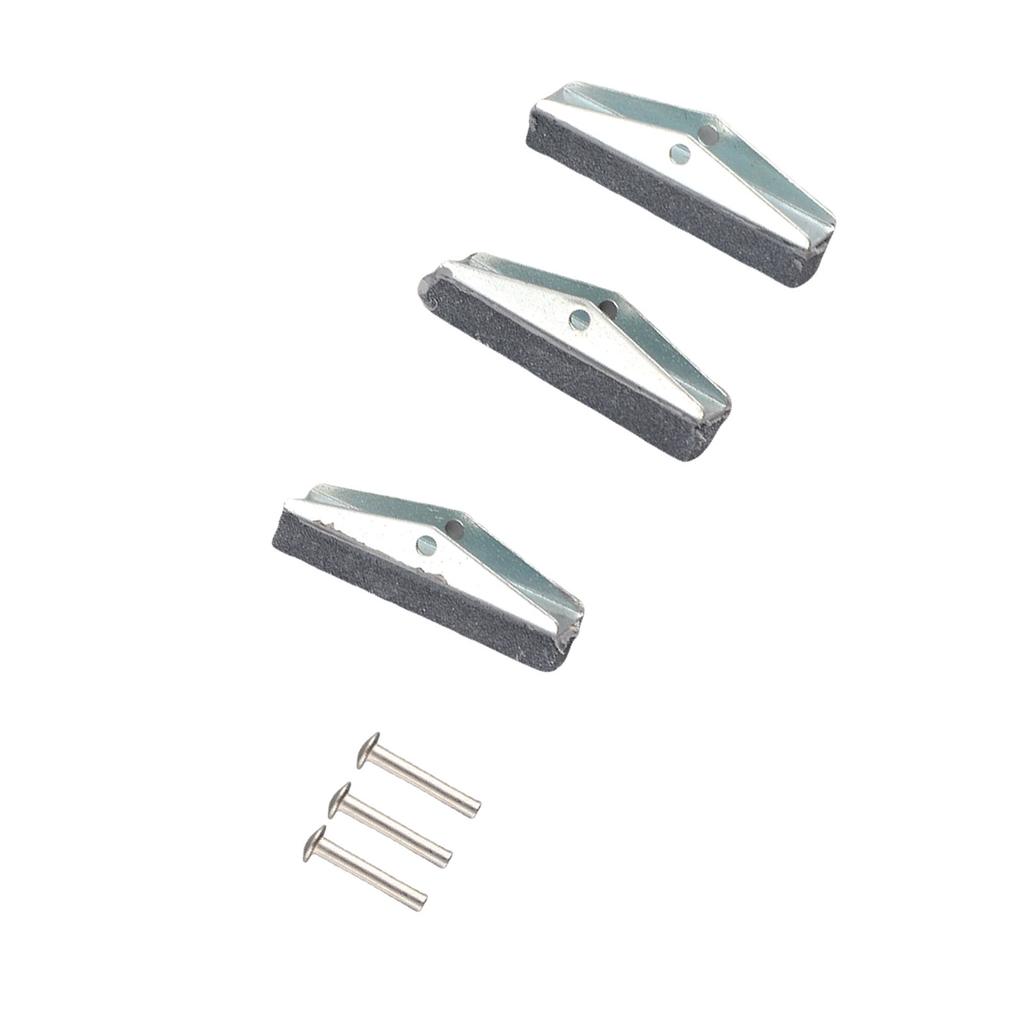 3PCS Engine Cylinder Hone Stone Hvy Duty Sturdy Construction 3 Jaw Cylinder Honing Stones Tool