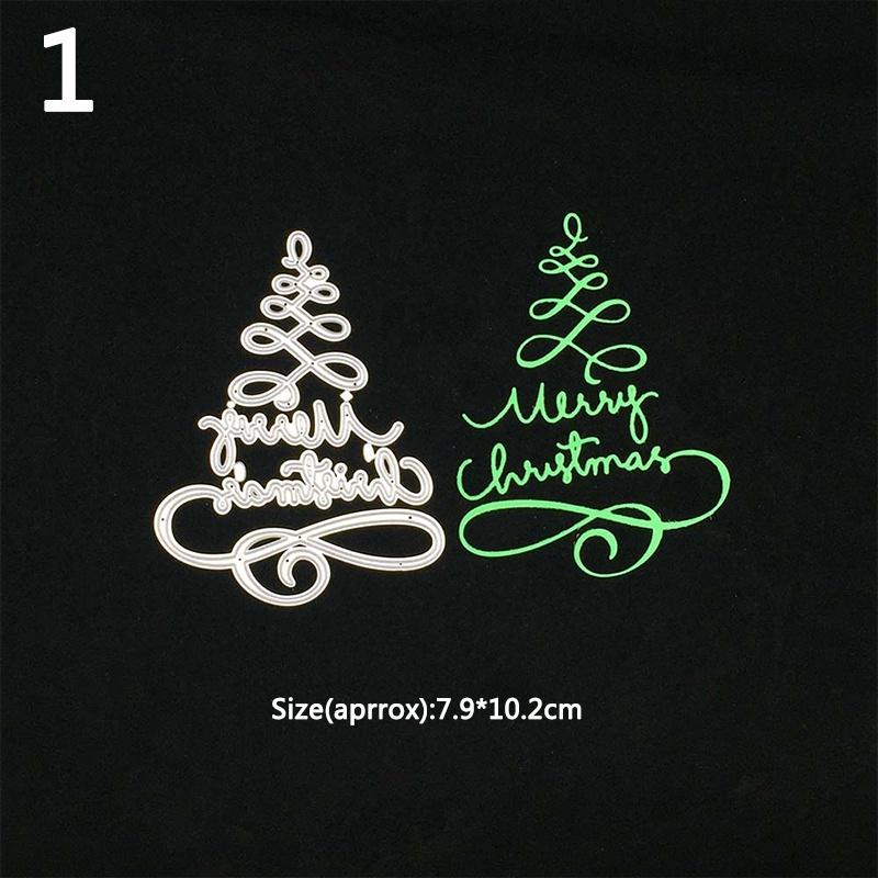 

Штампы для резки металла Рождественская елка Снежинки Бордюр Край Зима Скрапбукинг Бумага Ремесло Штампы 1 серебряный