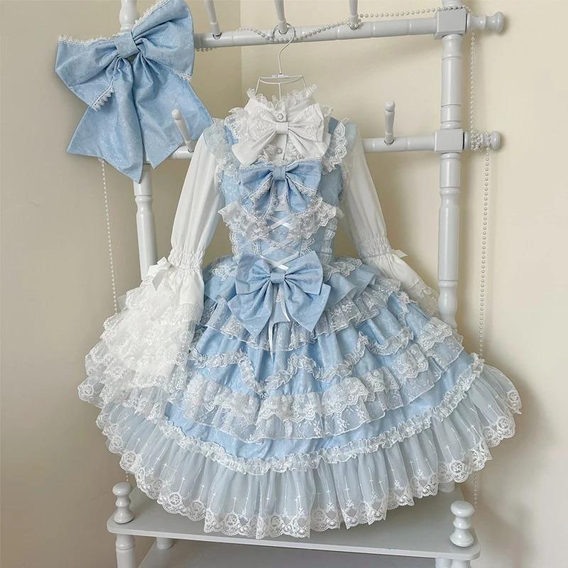 Salds Lolita Cosplay Japāņu JSK Kleita