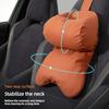 Car Seat Headrest Universal Travel Rest Breathable Neck Pillow Protect Neck Soft Comfortable Neck Rest Car Accessories