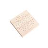 2Pcs Square Wooden Polishing Head Storage Board Save Space Nail Grind Head Organizer  Nail Salons