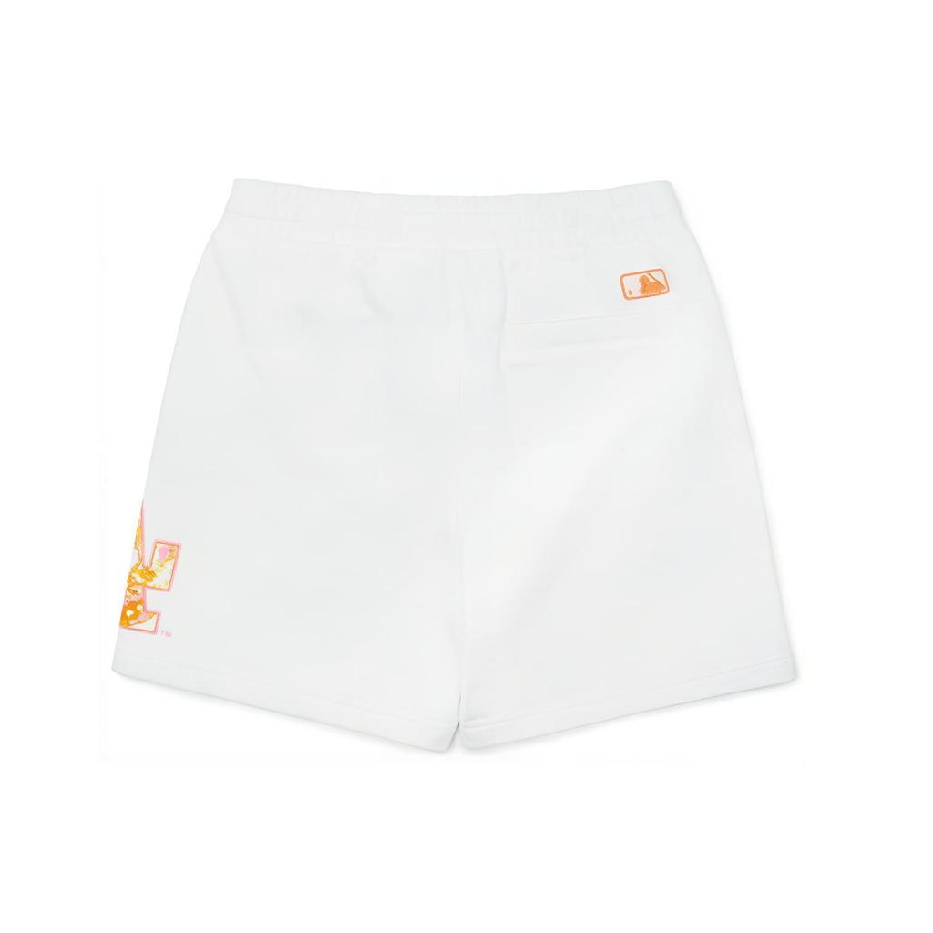 New MLB Casual Shorts Unisex White 3ASPN0123-07WHS