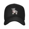 Custom Punk Unisex American Pit Bull Terrier Baseball Cap Adult Adjustable Dad Hat for Unisex Women Sun Protection Snapback Hats