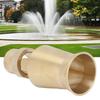 Brass Ice Tower Cedar Water Fountain Nozzle Spray Head   Pond Sprinkler
