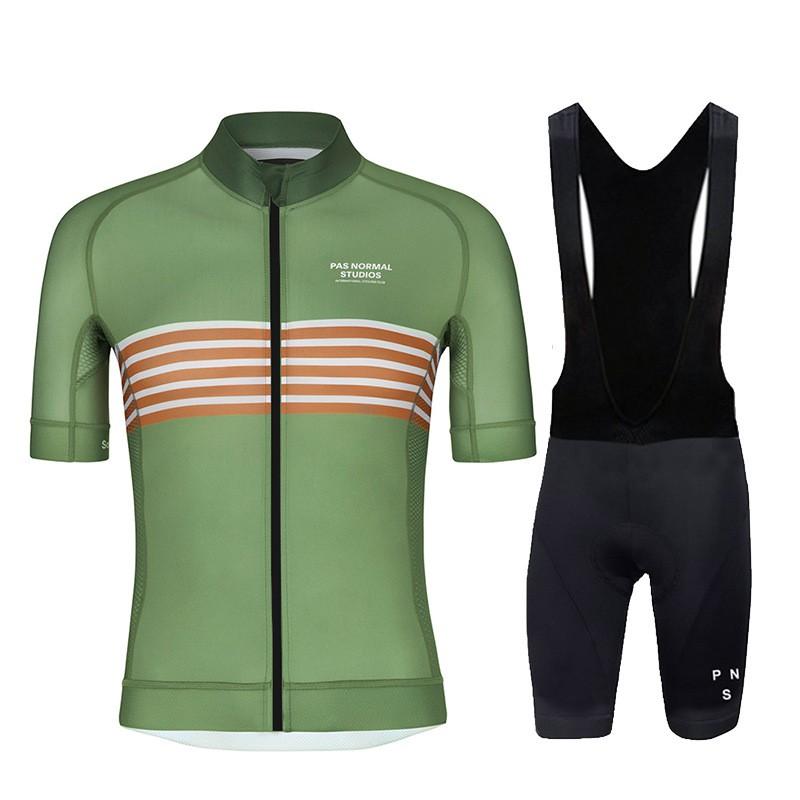 Cycling Bib Shorts Set With Short Sleeve Jersey Men Women Breathable Moisture Wicking Bike Wear