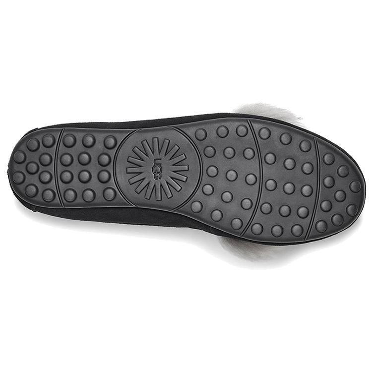 UGG California Loafer Kaley Wisp Ts 'Black Gray' Women's 1111030TS-BCRC