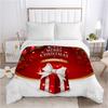 Christmas Santa Claus Duvet Cover Quilt/Blanket/Comfortable Case 140x200 240x220 240x260 Queen King Single Bedding For Home Fly