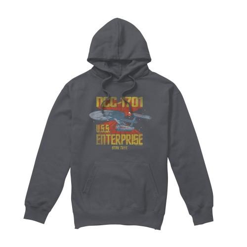 Star Trek Mens NCC-1701 Hoodie