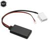 For BMW E60 04-10 E63 E64 E61E70 E90/E91 E92 12Pin Bluetooth-compatible Module Wireless Radio Stereo AUX-IN Aux Cable Adapter