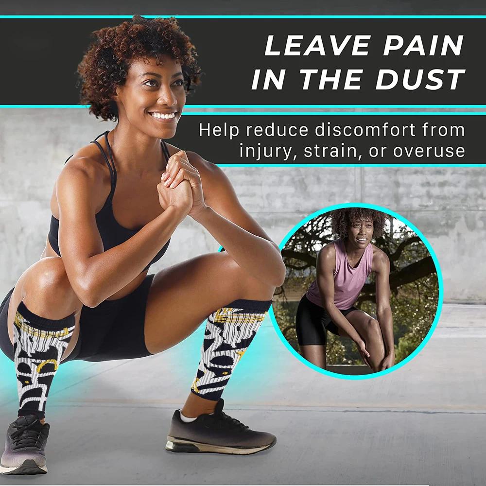 1Pcs Calf Compression Sleeves For Men Women Footless Sock Varicose Vein Treatment Leg Pain Relief Calf Braces