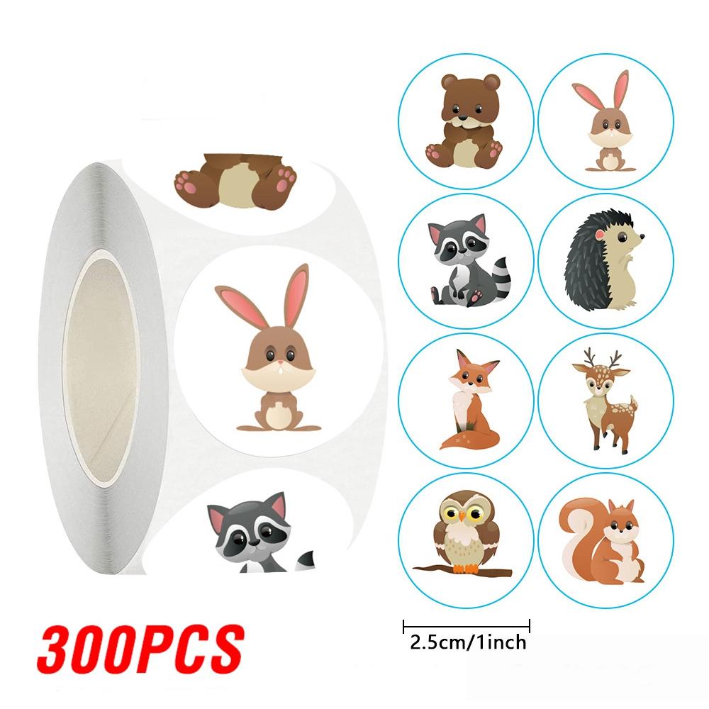 100-500Pcs High-Quality Animal High-Quality Reward High-Quality Sticker High-Quality Cute High-Quality Cartoon High-Quality Stickers High-Quality
