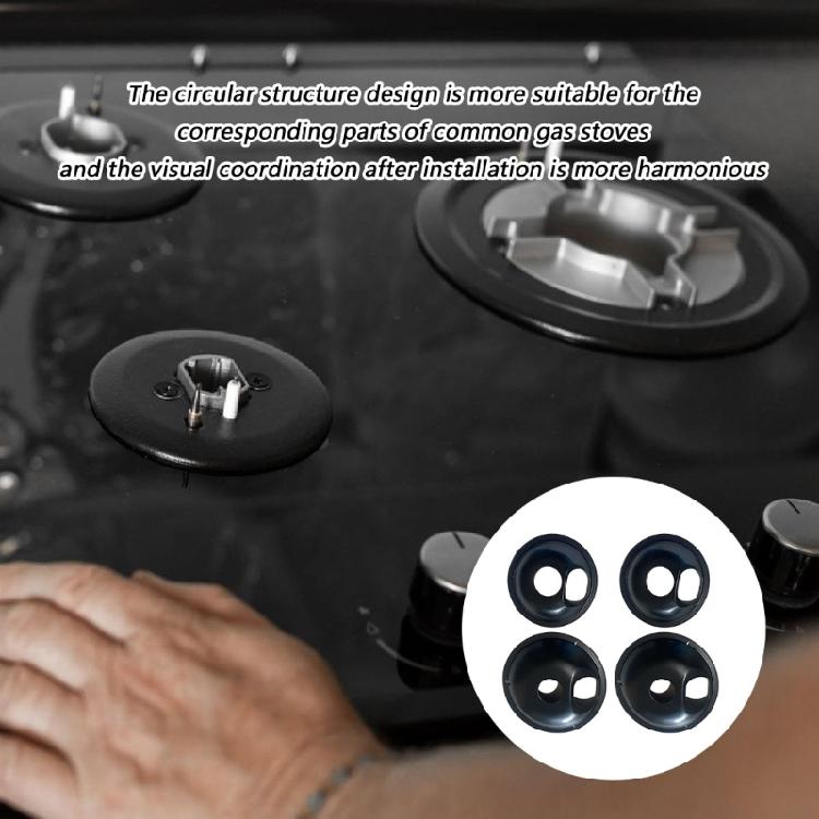 Round Gas Stove Drip Pan Replacement Burners Head Cover Electric Stove Range Top Drip Bowl Kitchen Cooktop Accessories