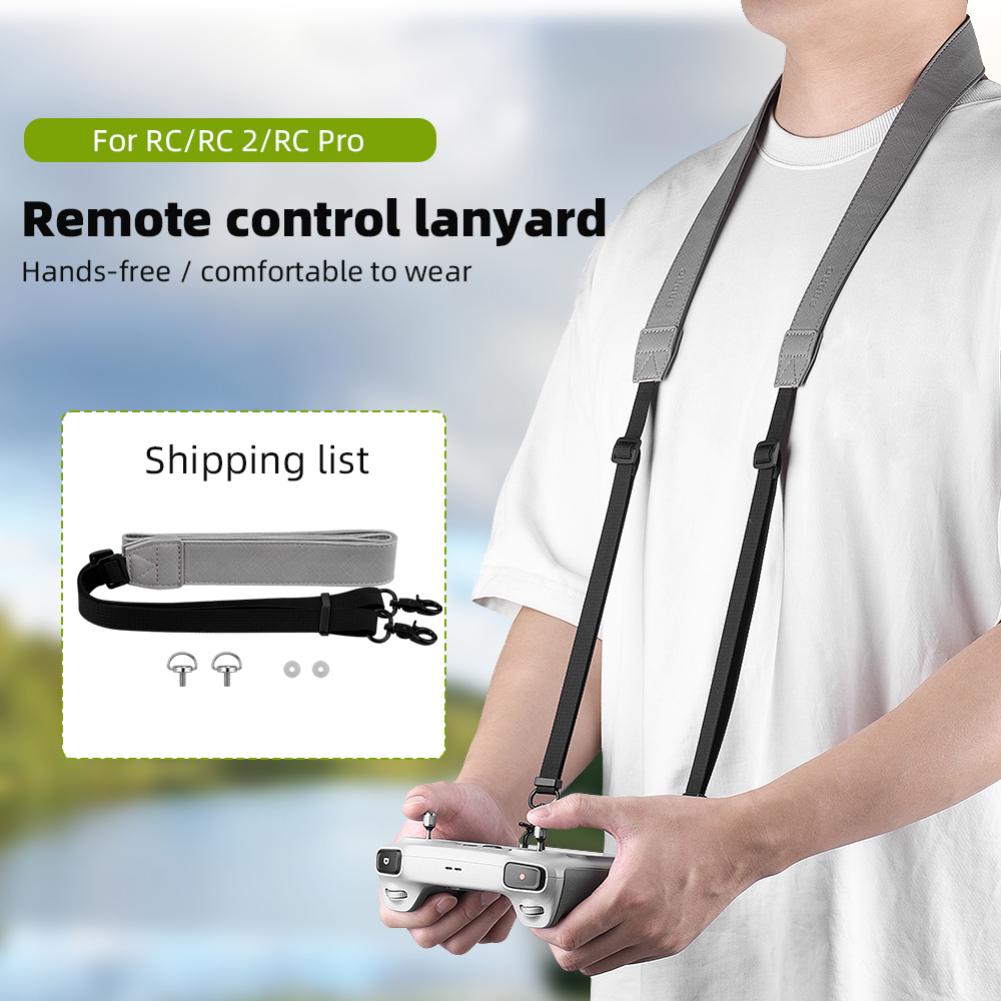 Neck Lanyard Strap Drone Remote Controller Lanyard Adjustable Strap Compatible For DJI RC/RC 2/RC Pro/MINI 3PRO/Mavic 3/AIR 2S