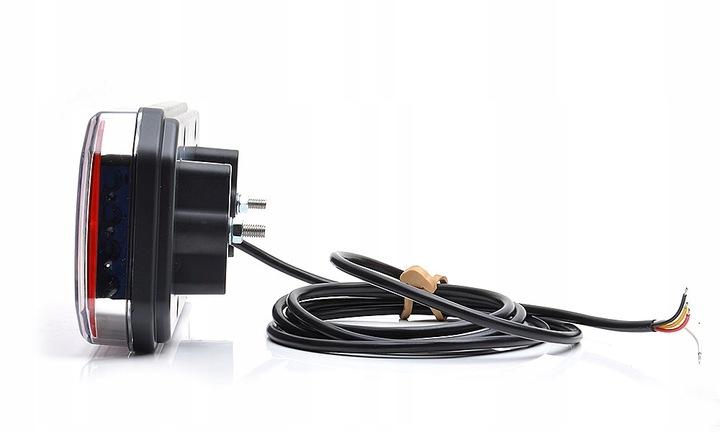 Lampy Tylne Przyczepy Zespolone Led 12V/24V Zestaw