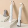 2 In 1 Cleaning Brush Window Groove-Cleaning Sponge Brush with Hook Heavy Duty Sponge Cleaning Scraper Brush Kitchen Accessories