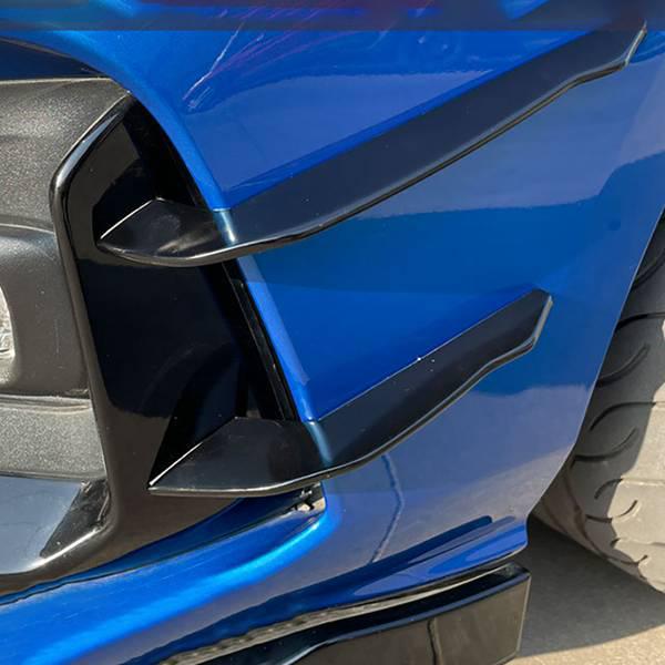 Front Bumper Trim Strips, 4-Piece Set for 2019-2021 Ford Focus Hatchback/Sedan ST-Line