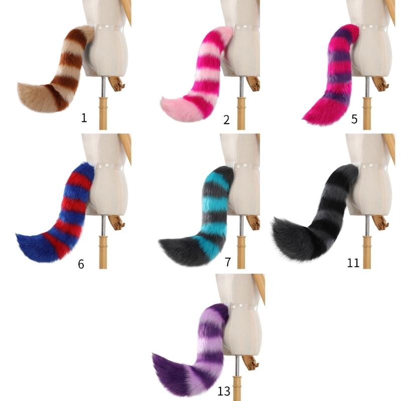 Halloween Foxes Tail Lolitas Cat Tail Fancy Dress Costumes Faux Furs Tail