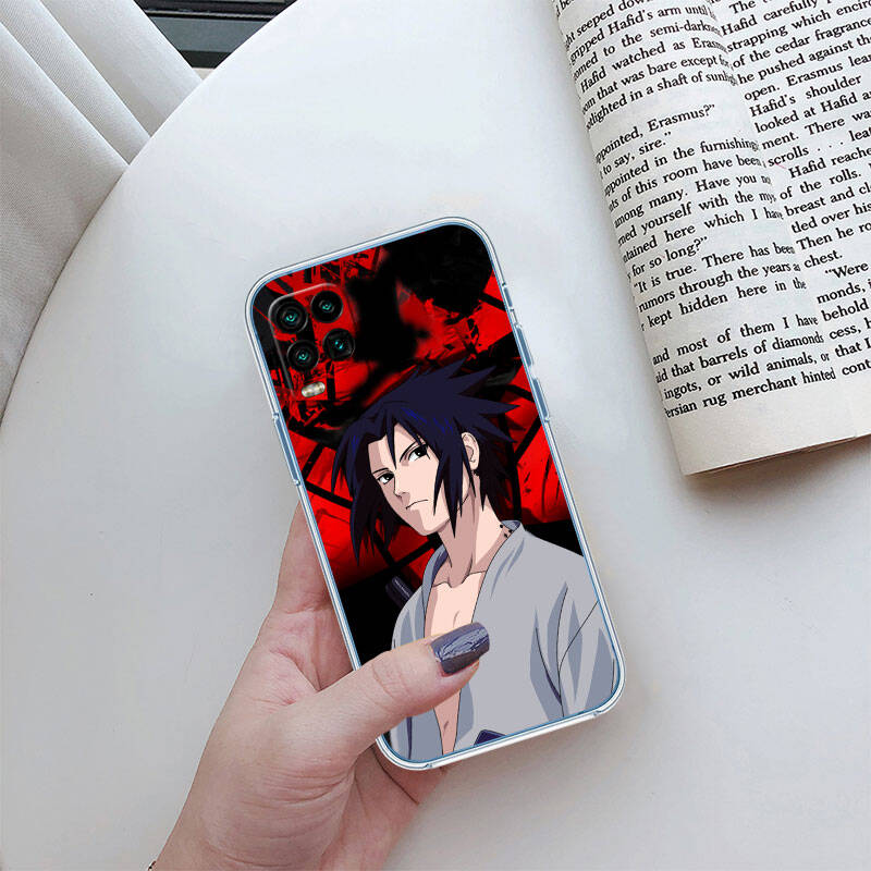 MH105 Naruto Uchiha Sasuke Case for Motorola E7 G6 G7 G8 G9 Plus Power Play G10 G20 G04 E30 E40 E22 E20 E13 E15 G22 G23 G05 G75 G35 G55