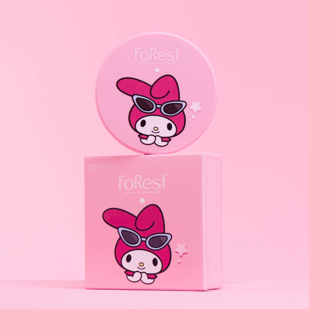 Greenfinger Forest Sun Cushion - Sanrio My Melody Limited Edition (13g)+My Melody Sticker