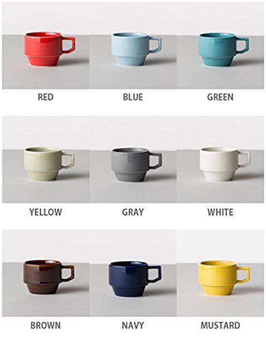 HASAMI Saxblock Mugg Senapsgul