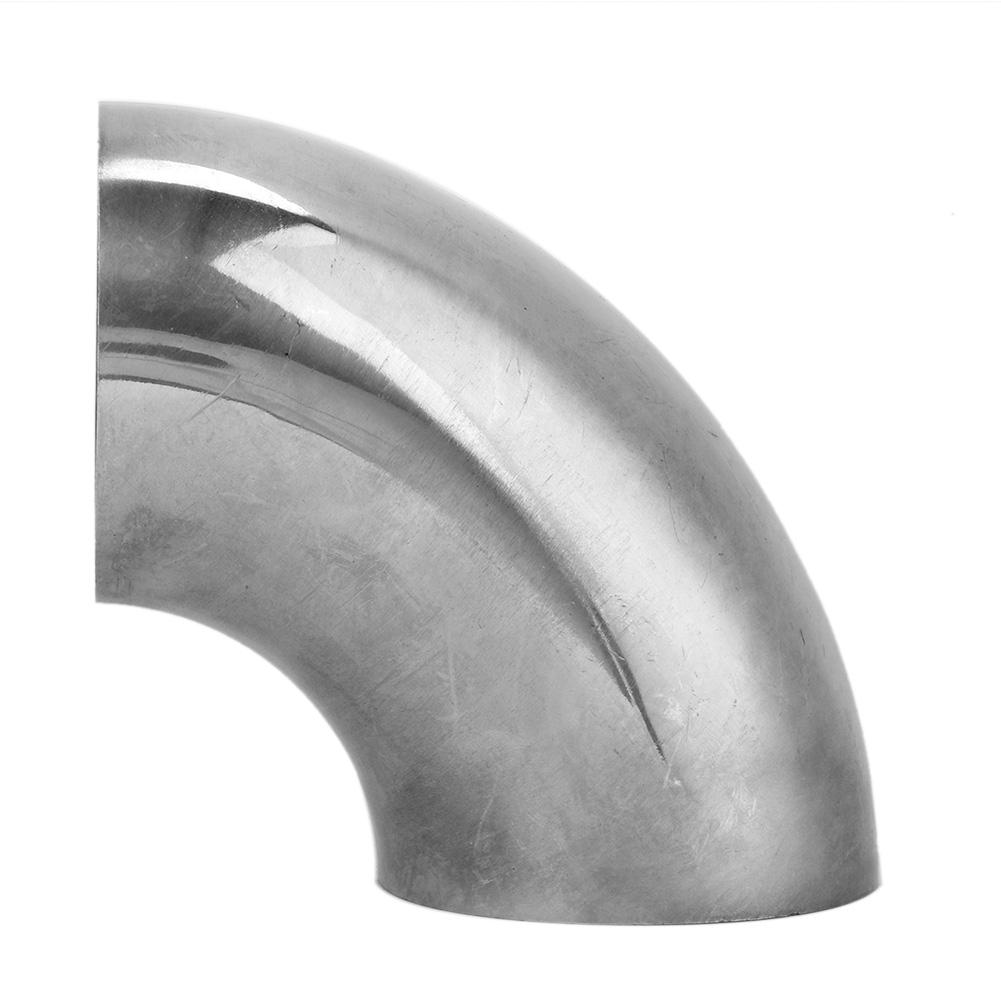 3in Ultra enger Radius Dornbiegung Rohr 90 Grad Edelstahl Auspuffbogen