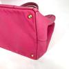PRADA Canapa logo Bag Shoulder Bag Tote Bag Canvas pink