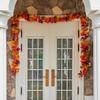 170CM Fall Maple Leaf Garland Indoor Outdoor Hanging Artificial Leaves