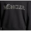 Moncler Dragon Year Series Fleece Hooded Long Sleeve Pullover Sweatshirt Men Sweatshirt Black J10918G00025899RB999