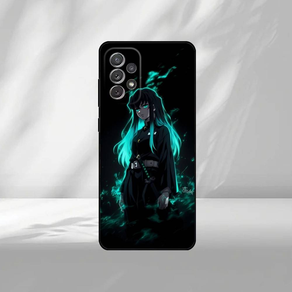 

T-Tokito muichiro Phone Case For Samsung S25,S24,S21,S22,S23,S30,Ultra,S20,Plus,Fe,Note,10,9,5G Black Cover Samsung S25