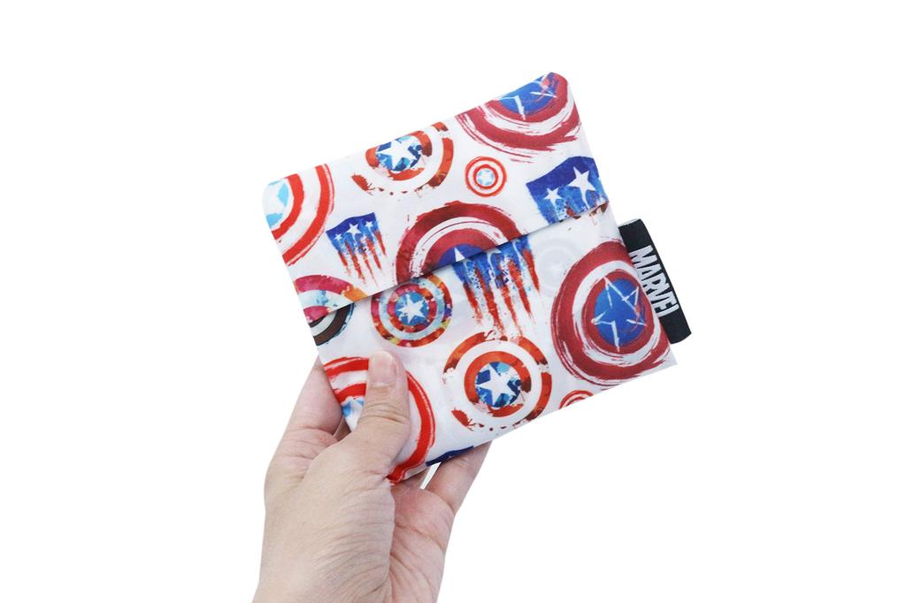 Marushin Eco Marvel Shuffle Made with Recycled x W40 x D20cm 12 x 2505033000 Bag, Icon, Polyester, H63.5 (Folded 12cm), 66g,