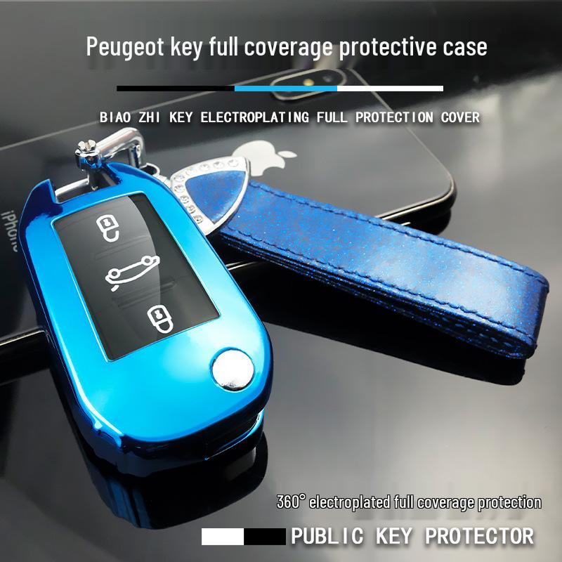 Peugeot/Citroen TPU Ochranný obal na klíč od auta