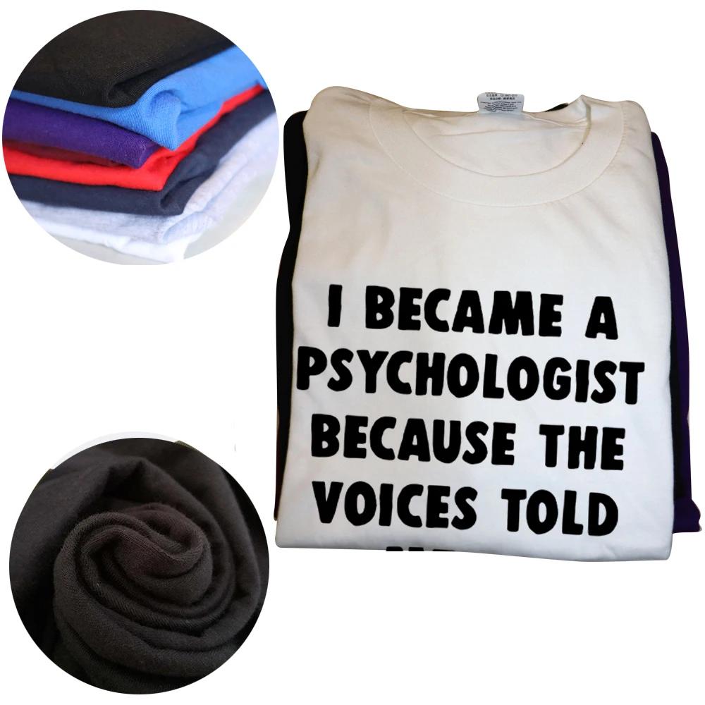 Funny Psychology Psychologist Psychiatrist Gift T Shirts Graphic Cotton Streetwear Short Sleeve Birthday Summer T-shirt Men
