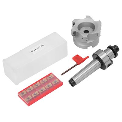 Milling Cutter Holder Set MT3 FMB27 Mill Holder BAP 400R 80 27 6T Face Mill Cutter with 1604APMT Inserts