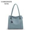 Qian Dian Women's 2025 Fashion Genuine Leather Large Capacity Cowhide Shoulder Crossbody Bag