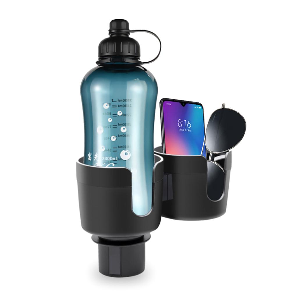 Cup Holder Expander for Car, 2 In 1 All Purpose Car Cup Holer and Organizer with Adjustable Base for 34oz Drink Bottles