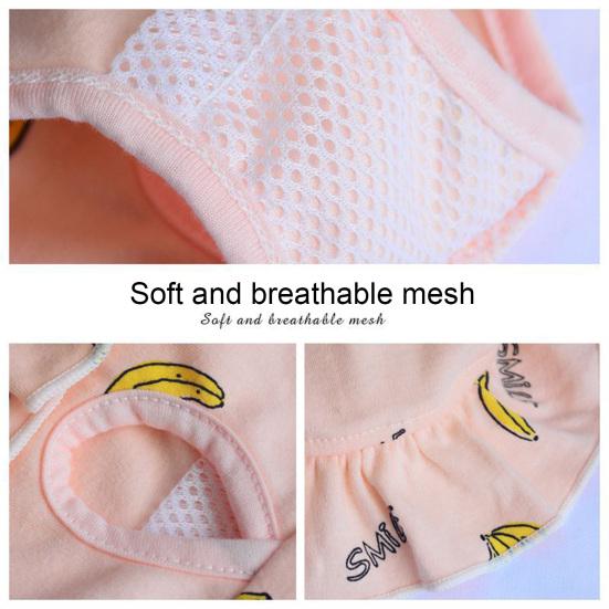 Pet Sanitary Diaper Adjustable Suspender Printed Reusable Dog Underwear Physiological Pants Shorts for Female Dogs