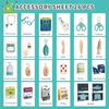 Medical Table Equipment Set Children's Toy  Includes Simulated Exquisite Props  Simulated Doctor Game Parent-Child Interaction