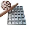 Aluminum Alloy Ravioli Maker, Double-Sided Dumpling Press Mold for Square & Round Shapes, Easy Clean Kitchen Tool