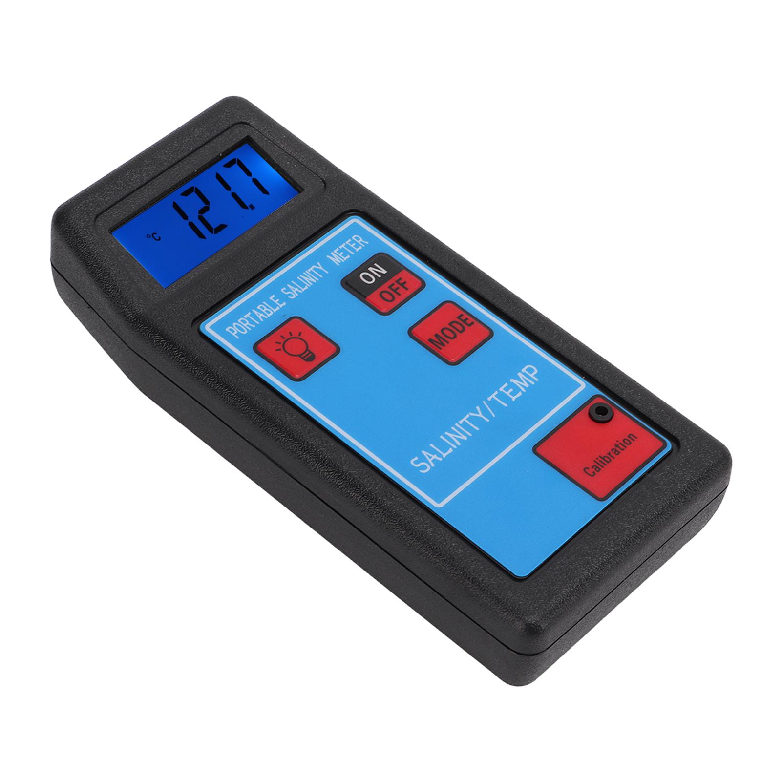 

ОЙ8425 Высокоточный цифровой тестер солености Водонепроницаемый IP65 измеритель солености для соленой воды