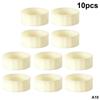 5/10 Pezzi Manicotti Stabilizzanti per Portacandele in Silicone, Previene lo Scivolamento e le Gocce di Cera, Stabilizza Candele Coniche e Cilindriche