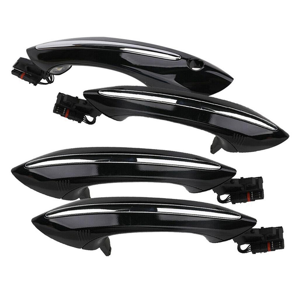 Outer Outside Exterior Comfort Access Door Handle Set For F07 F10 F01 F02 525 535 Replaces 51217231931