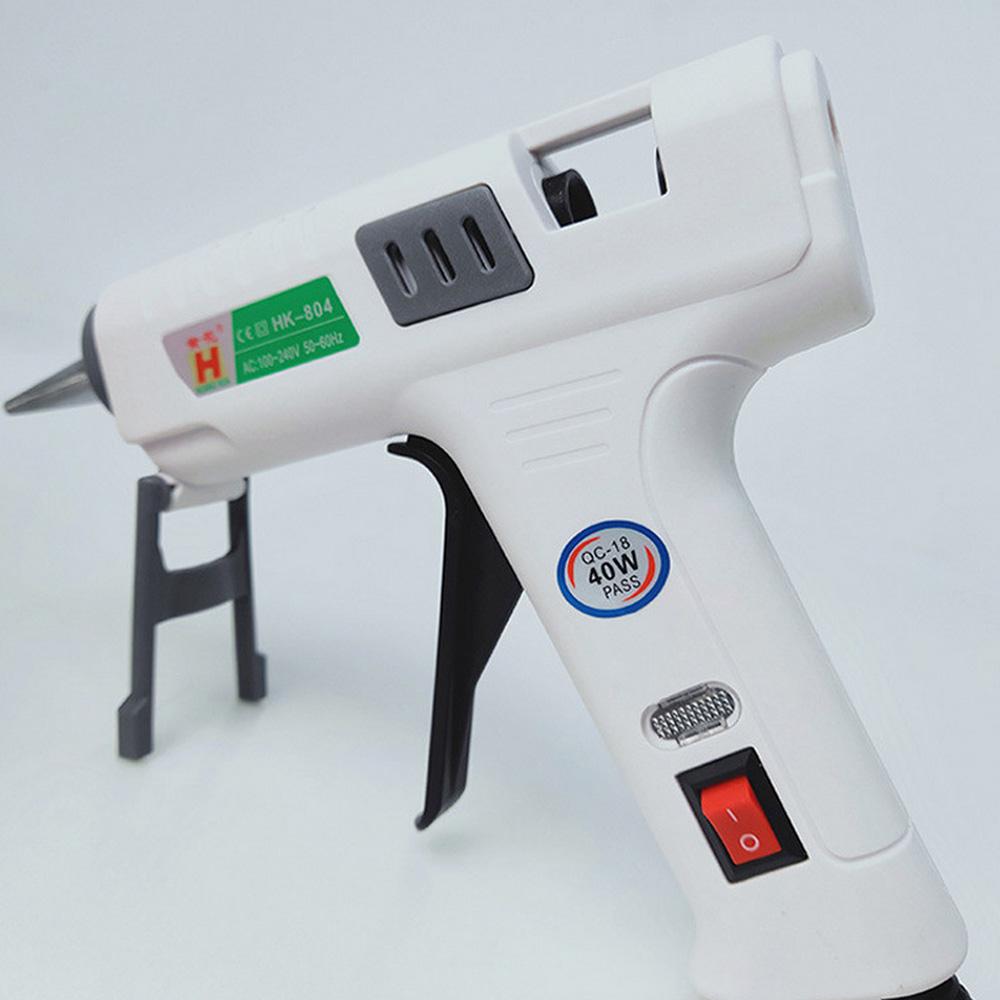 40W/110-240V DIY Hot Melt Glue Gun EU Electric Heat Temperature Gun Mini Industrial Household Repair Tool 2022 Hot Sale