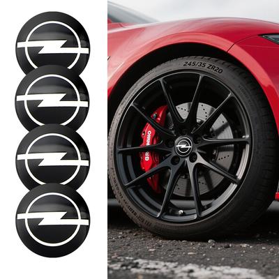 4pcs 56mm Car Wheel Center Hub Cap Rim Cover Emblem Sticker For Astra J Insignia Astra G Corsa Zafira B Mokka Accessories
